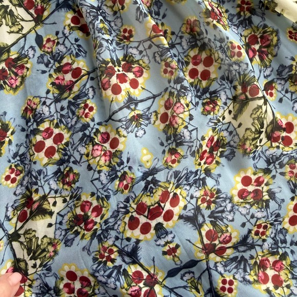 Bhanuni by Jyoti Maxi Dress Women S M Boho Floral Embellished Made in India - Picture 10 of 15